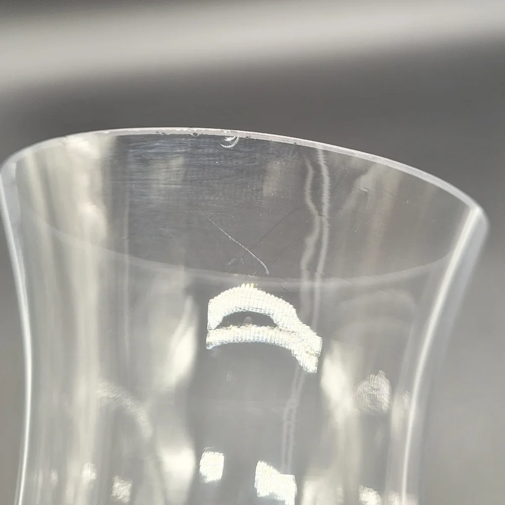 Clear Glass XL Wine Goblet​​​